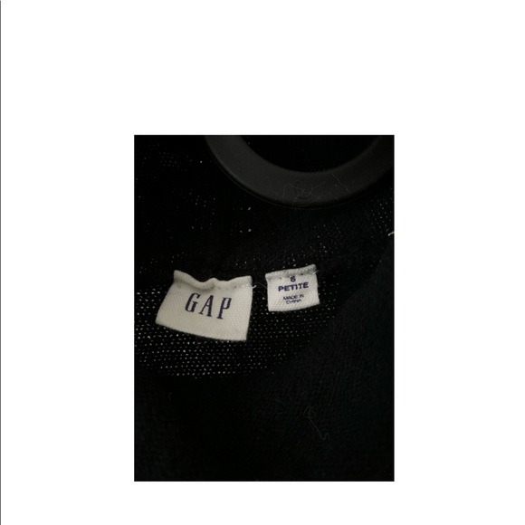 GAP Mock Neck Black Sweater Dress - Picture 3 of 4